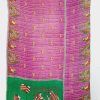 Floral Twin Kantha Handmade Quilt - Image 2