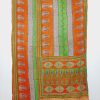 Floral Twin Handmade Vinatge Kantha Quilt - Image 2