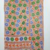 Indian Cotton sari Reversible Kantha Quilt - Image 3