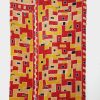 Geometric Boho Twin Vintage Kantha Quilt - Image 3
