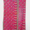 Paisley Reversible Twin Vintage Kantha Quilt - Image 2