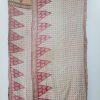 Fair Trade Recycled Sari Vintage Kantha Quilt - Image 3