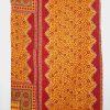 Unique Rare Print Vintage Kantha Quilt - Image 2