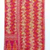 Cotton Handmade Recycled Sari Kantha Quilt - Image 3