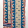 Paisley Print Cotton Sari Kantha Quilt - Image 2