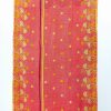 Indian Throw Cotton Floral Sari Quilt - Image 3