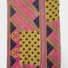 Paisley Sari Vintage Kantha Throw - Image 2
