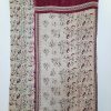 Floral Paisley Sari Vintage Kantha Throw - Image 2