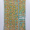 Cotton Sari Reversible Kantha Quilt - Image 2
