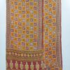 Floral Boho Recycled Sari Kantha Quilt - Image 2