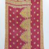 Geometric Floral Boho Twin Vintage Kantha Quilt - Image 2