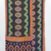Twin Cotton Sari Throw Kantha Quilt - Image 2