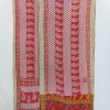 Paisley Print Cotton Sari Kantha Throw - Image 2