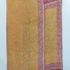 Polka Dot Floral Recycled Sari Boho Throw - Image 2