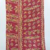 Paisley Cotton Recycled Sari Kantha Throw - Image 3
