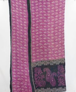 Geometric Pattern Reversible Boho Kantha Throw - Image 2