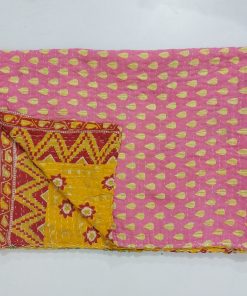 Recycled Sari Vintage Kantha Twin Throw