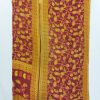 Floral Bohemian Twin Vintage Kantha Throw - Image 2
