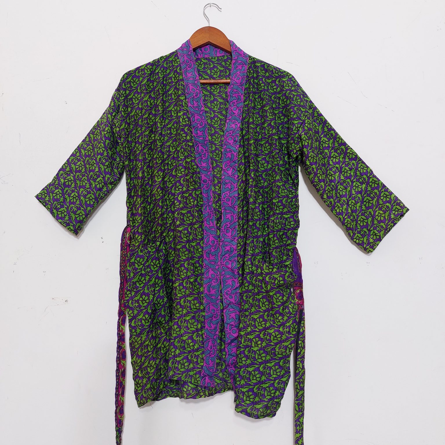 Kimonos | Silk and Cotton Sari Kimonos | Kantha Kimonos