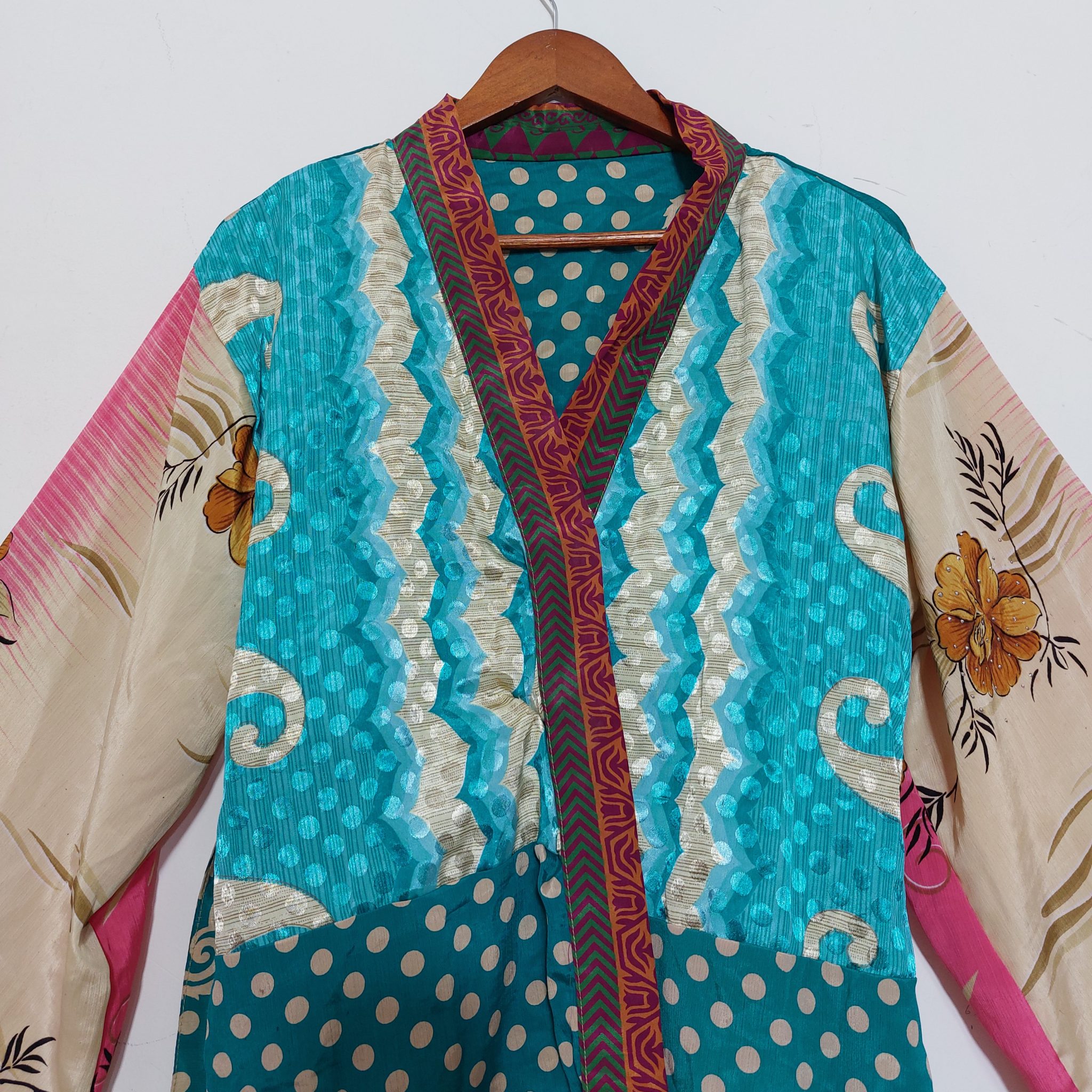Kimonos | Silk and Cotton Sari Kimonos | Kantha Kimonos