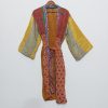 Unique Print Recycled Silk Sari Kimonos - Image 2