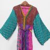 Indian Recycled Silk Sari Kimonos - Image 3