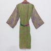 Floral Pattern Sari Silk Kimonos - Image 3