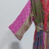 Unique Pattern Silk Sari Kimonos - Image 3