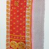 Vintage Sari Kantha Throw Quilt - Image 2