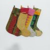 Christmas Kantha Stocking Set
