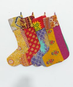 Alternative view of Indian Handmade Christmas Stocking