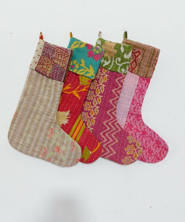Floral Christmas Stocking Online