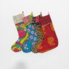 Christmas Kantha Cotton Stocking - Image 2