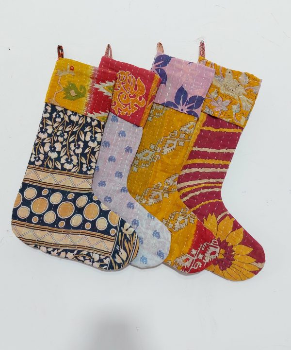 Kantha Stocking Bohemian D?cor