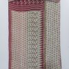 Recycled Sari Reversible Katha Throw - Image 2