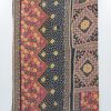 Twin Cotton Sari Throw Kantha Quilt - Image 2