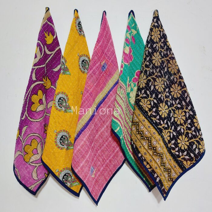 Vintage Kantha Quilts, Throw Blankets, Bedspreads & Wholesale Quilts