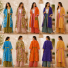 Vintage Kantha Kimono Robe 1 Pcs – Reversible Cotton Sari Patchwork Long Jacket