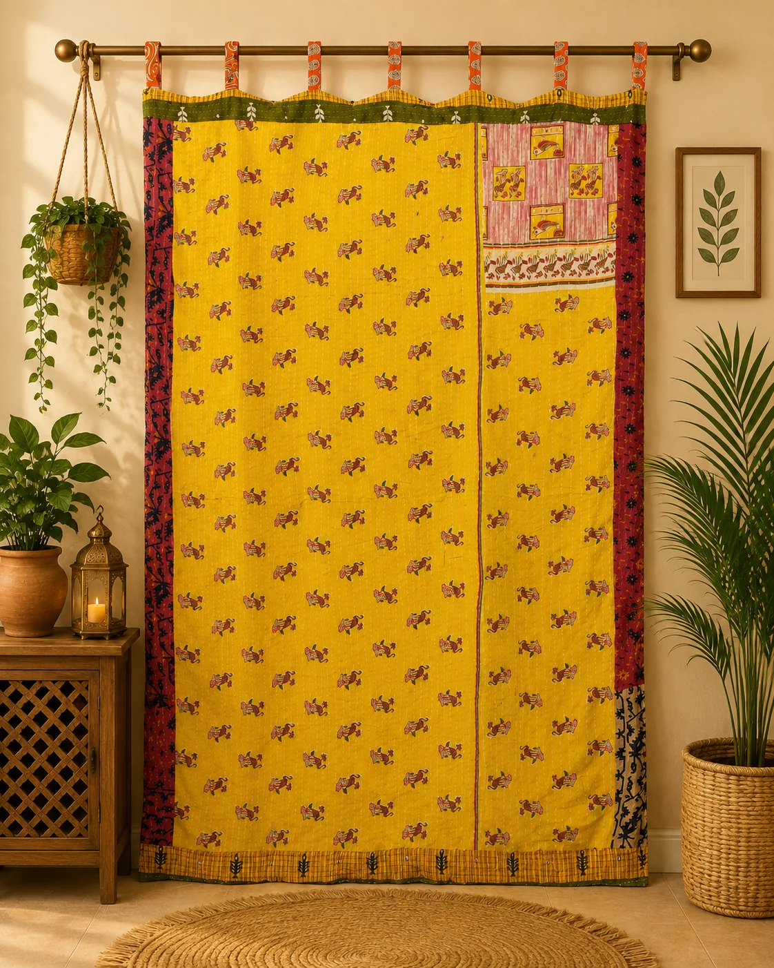 kantha curtains