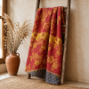 Artisan Collection No. 271 Vintage Kantha Quilt – Hand-Stitched Reversible Sari Throw, Twin | EBY-TW-271 - Image 5