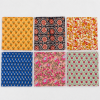 20 Pcs Cotton Napkins 18x18 Inches – Handmade Floral Block Print Cloth Napkins – Multicolor Assorted Dinner Napkin Set - Image 3
