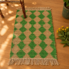 Handmade Cotton Chindi Rag Rug – Assorted Boho Woven & Tufted Floor Mat – Multicolor Recycled Fabric Rug - Image 6