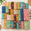 20 Pcs Cotton Napkins 16x16 Inches – Floral Block Print Cloth Dinner Napkins – Multicolor Assorted Table Napkin Set - Image 3