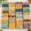 20 Pcs Cotton Napkins 16x16 Inches – Floral Block Print Cloth Dinner Napkins – Multicolor Assorted Table Napkin Set - Image 3
