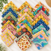 20 Pcs Cotton Napkins 16x16 Inches – Floral Block Print Cloth Dinner Napkins – Multicolor Assorted Table Napkin Set - Image 5