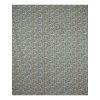 Teal Blue Paisley Floral Handmade Cotton Kantha Quilt – Double 90×108 inches - Image 3