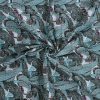Slate Blue and Teal Peacock Handmade Cotton Kantha Quilt – Double 90×108 inches - Image 4