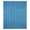 Bright Blue Peacock Floral Handmade Cotton Kantha Quilt – Double 90×108 inches - Image 3