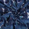Navy Blue Peacock Floral Handmade Cotton Kantha Quilt – Double 90×108 inches - Image 4