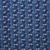 Navy Blue Peacock Floral Handmade Cotton Kantha Quilt – Double 90×108 inches - Image 5